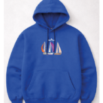 saks mavi hoodie